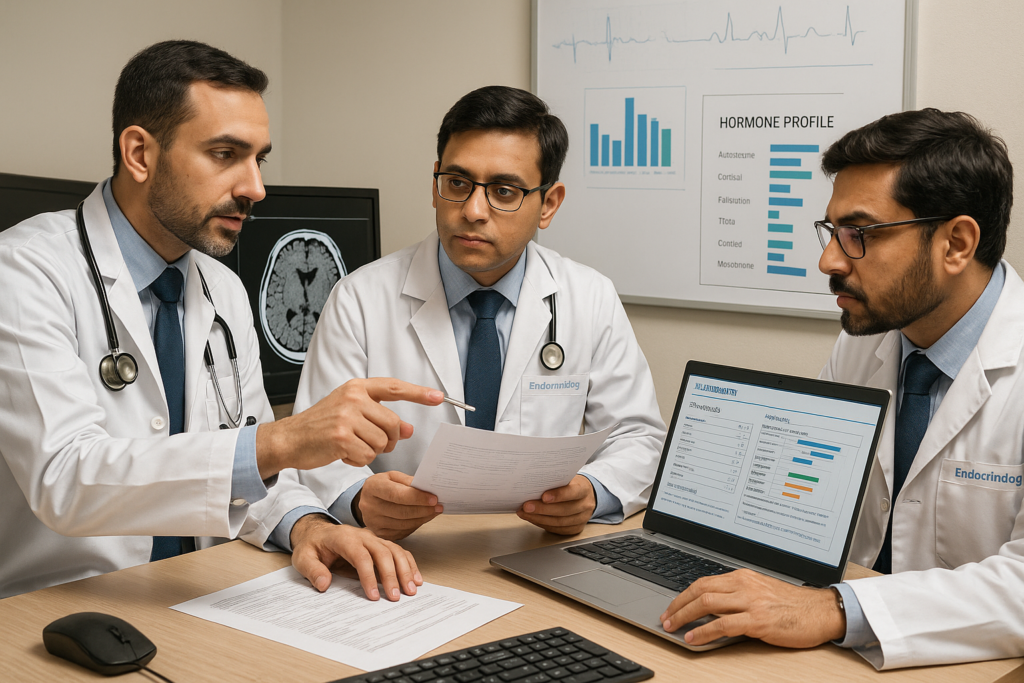 Docotrs conferring on diagnosis